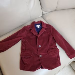Burgundy blazer 3T